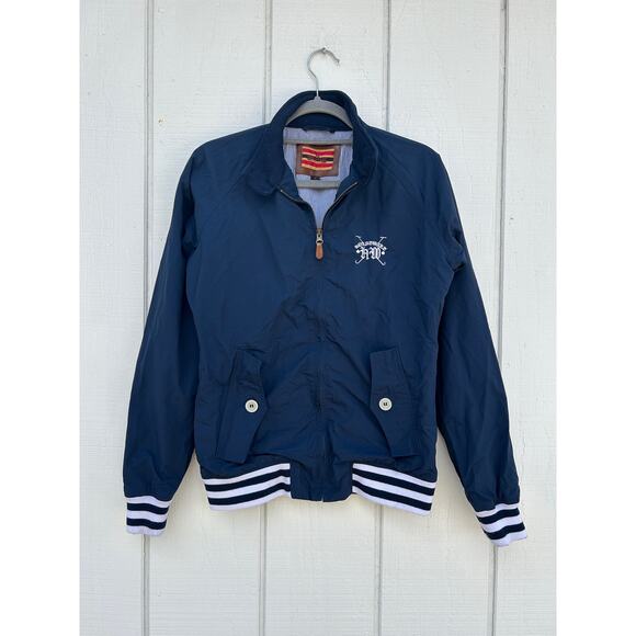 Horseware Ireland‎ Bomber Utility Jacket, Navy, Full Zip, Size Medium - Picture 1 of 6